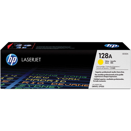 HP CE322A (128A) LaserJet Yellow Toner Cartridge